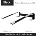 OEM ODM 10-18Inch Aluminum Alloy Adjustable Foldable Laptop Notebook Holder Base Stand